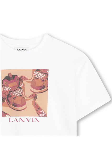 T-shirt con stampa LANVIN KIDS | N30428117